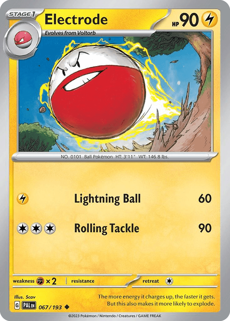 Electrode, kortbilde fra pokemontcg.io