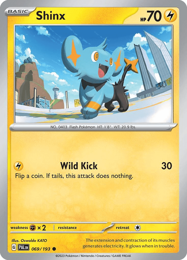 Shinx, kortbilde fra pokemontcg.io