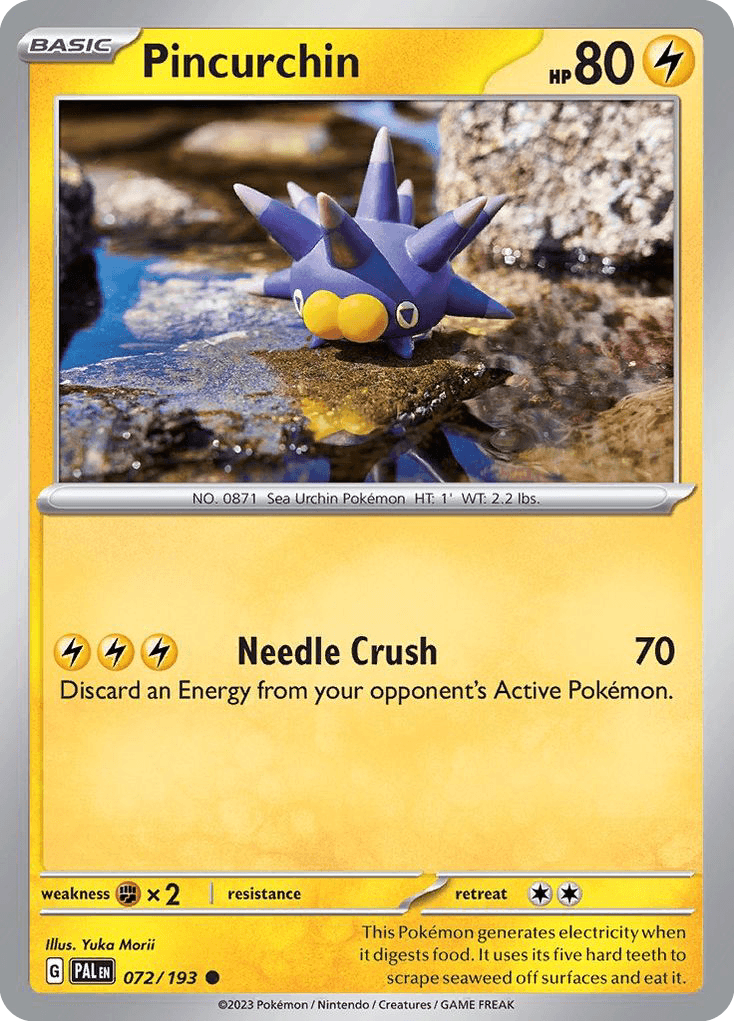 Pincurchin, kortbilde fra pokemontcg.io