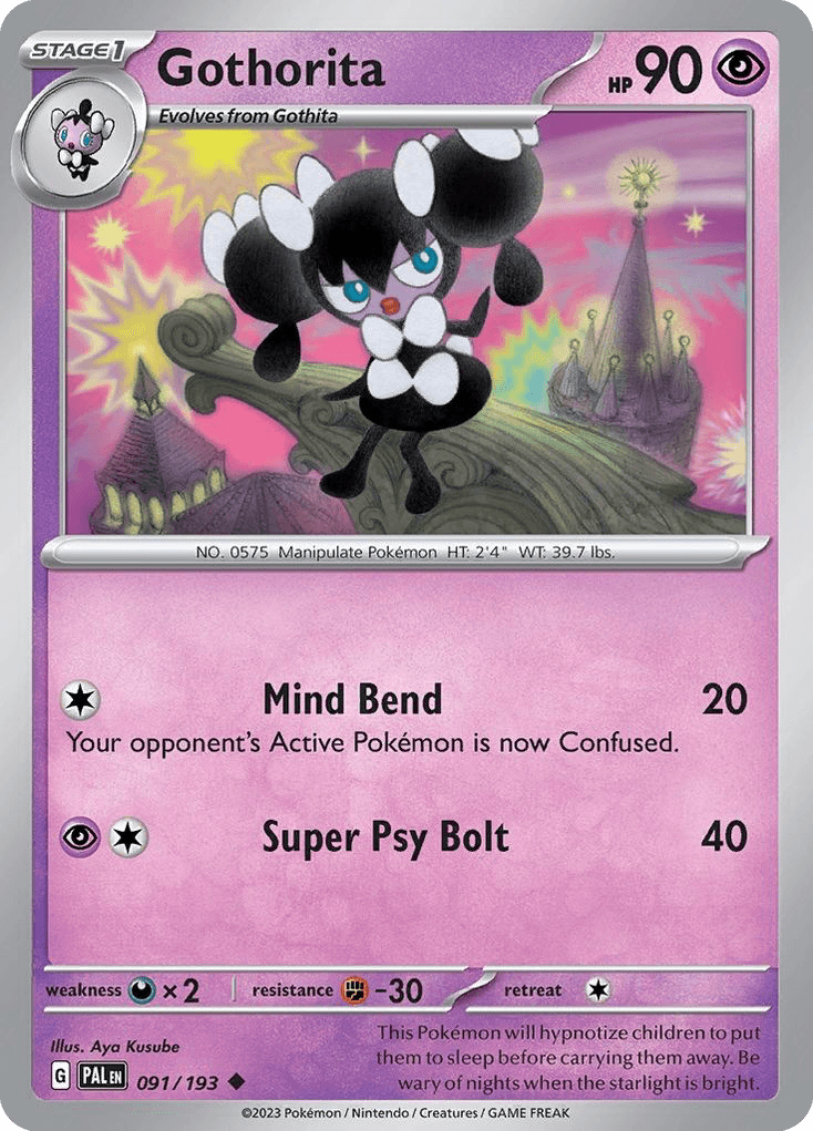 Gothorita, kortbilde fra pokemontcg.io