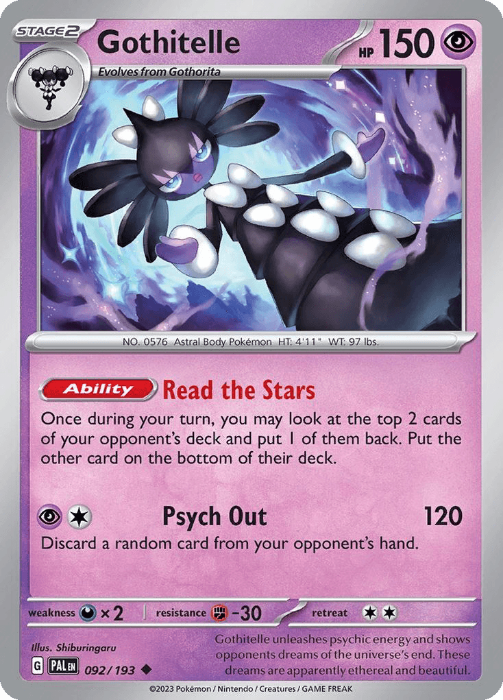 Gothitelle, kortbilde fra pokemontcg.io