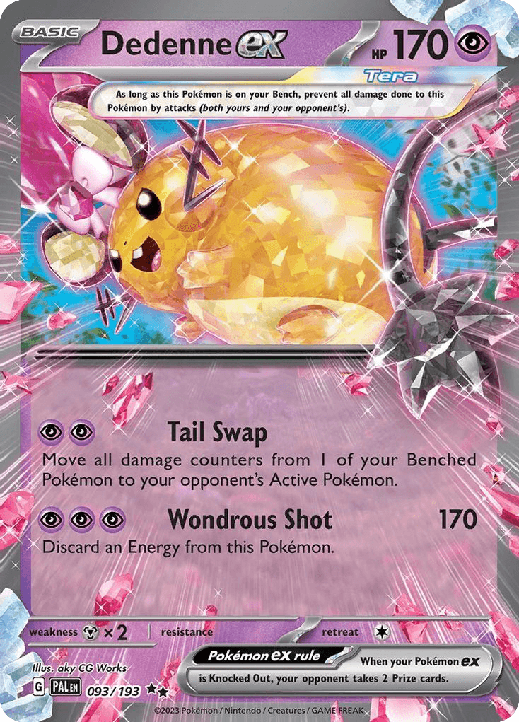 Dedenne ex, kortbilde fra pokemontcg.io