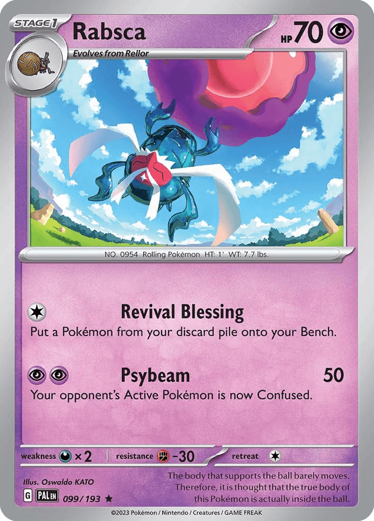 Rabsca, kortbilde fra pokemontcg.io
