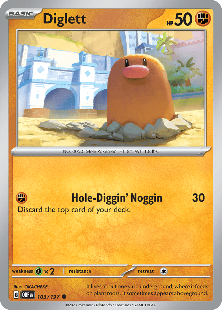 Diglett, kortbilde fra pokemontcg.io