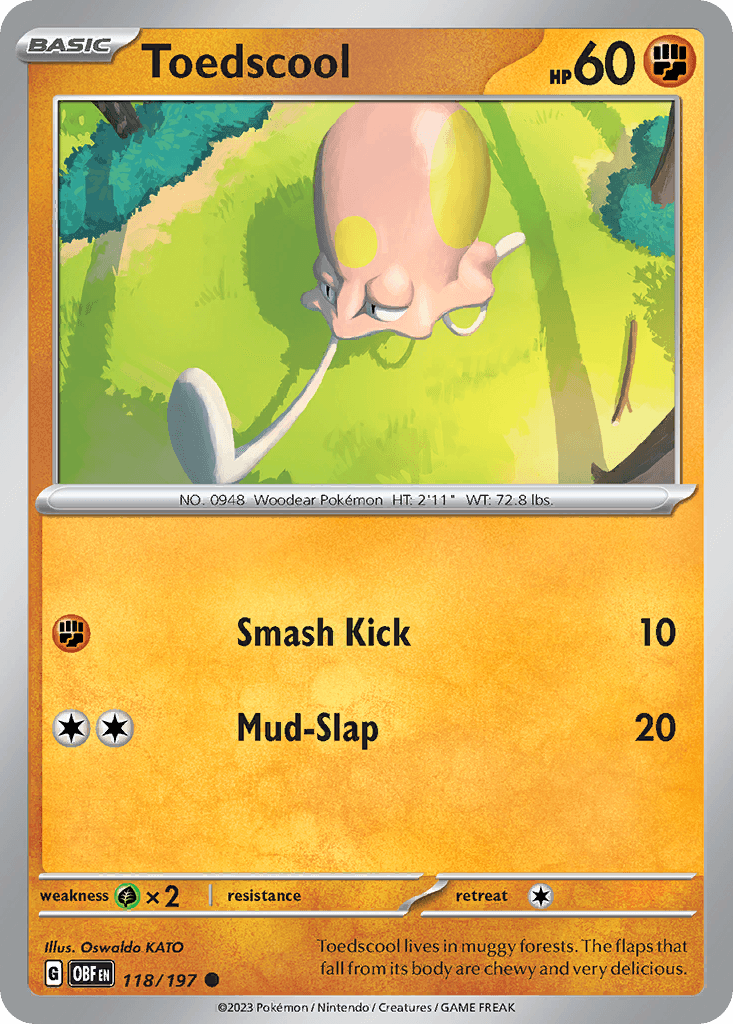 Toedscool, kortbilde fra pokemontcg.io