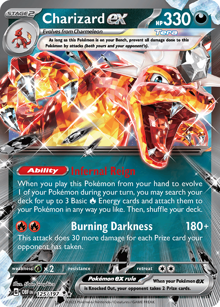 Charizard ex, kortbilde fra pokemontcg.io