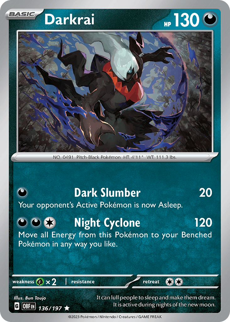 Darkrai, kortbilde fra pokemontcg.io