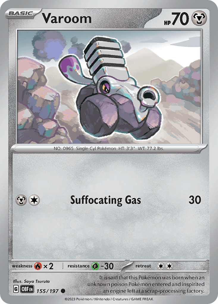 Varoom, kortbilde fra pokemontcg.io