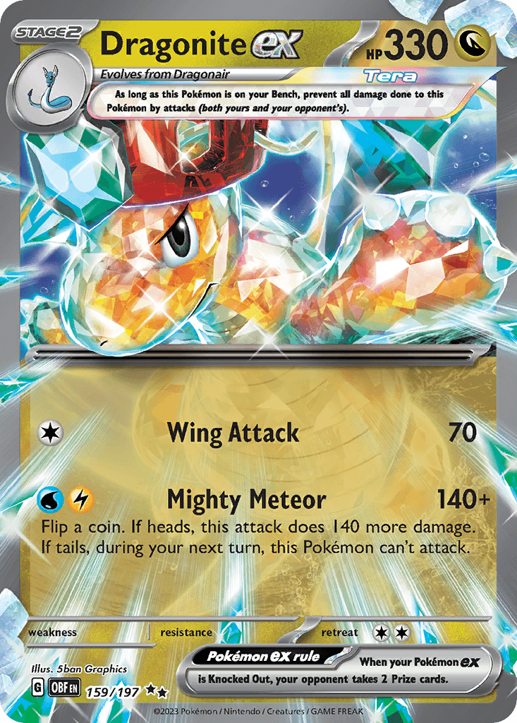 Dragonite ex, kortbilde fra pokemontcg.io