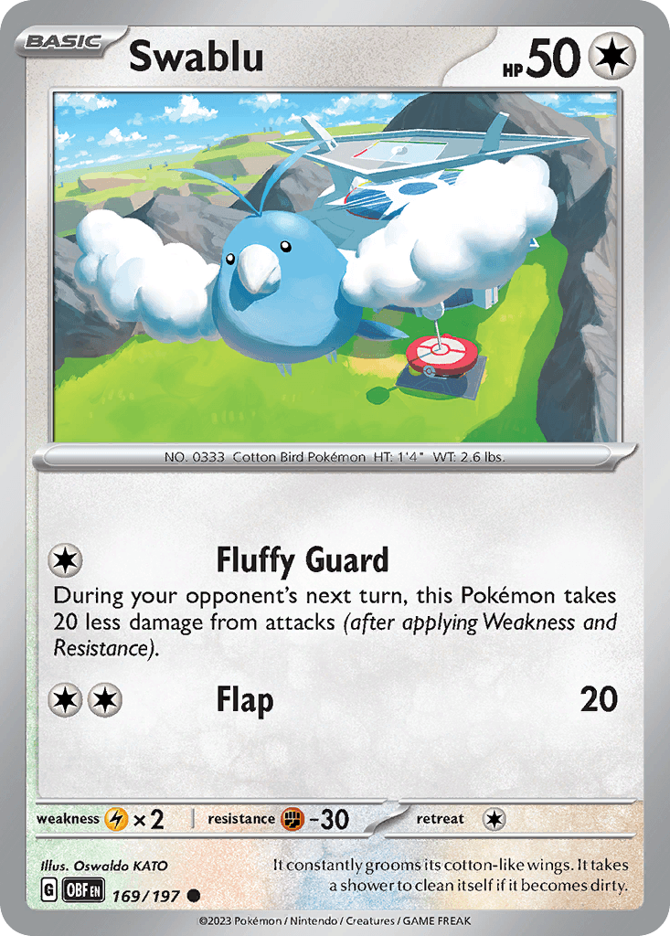 Swablu, kortbilde fra pokemontcg.io