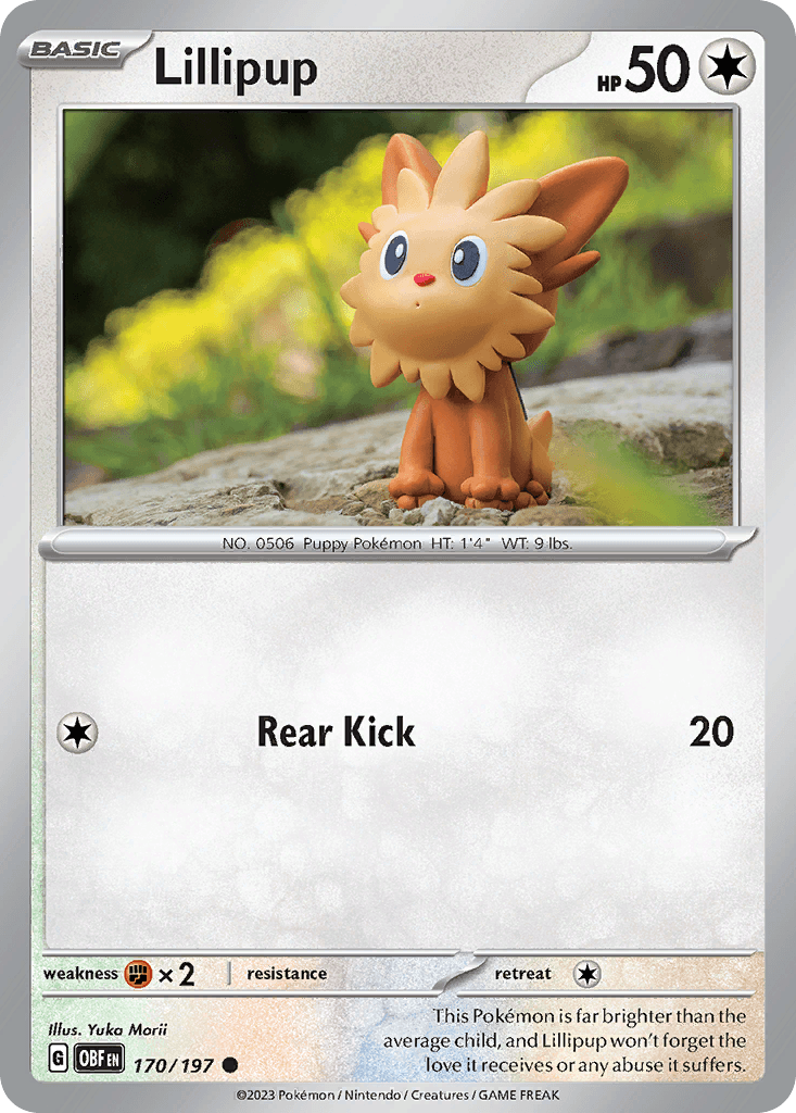 Lillipup, kortbilde fra pokemontcg.io