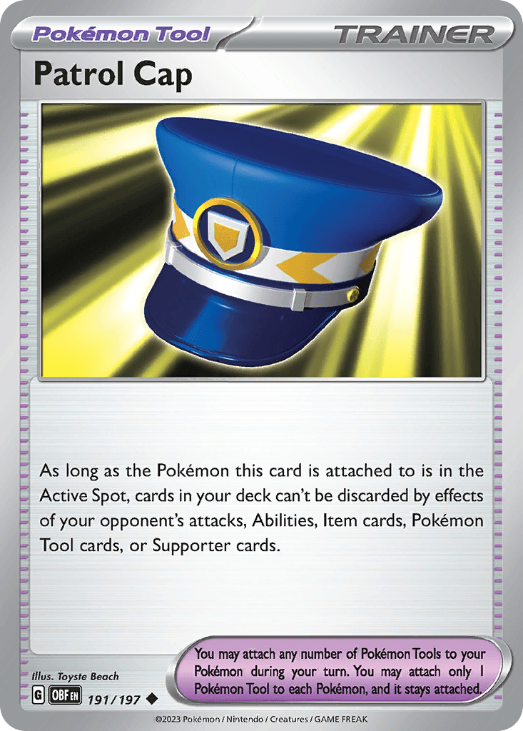 Patrol Cap, kortbilde fra pokemontcg.io