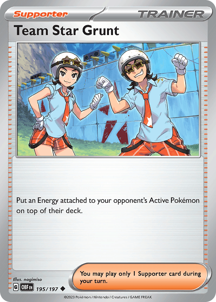 Team Star Grunt, kortbilde fra pokemontcg.io
