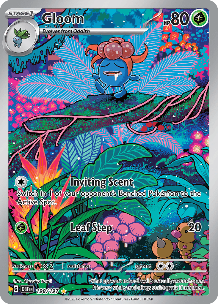 Gloom, kortbilde fra pokemontcg.io