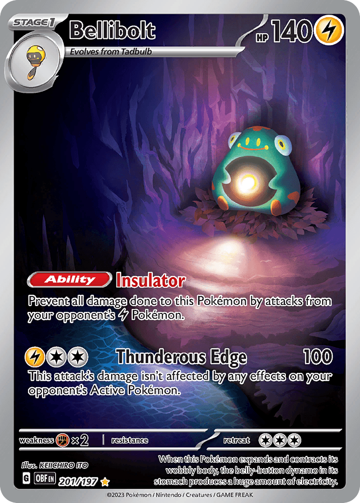 Bellibolt, kortbilde fra pokemontcg.io