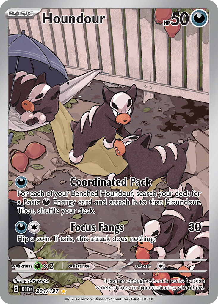 Houndour, kortbilde fra pokemontcg.io