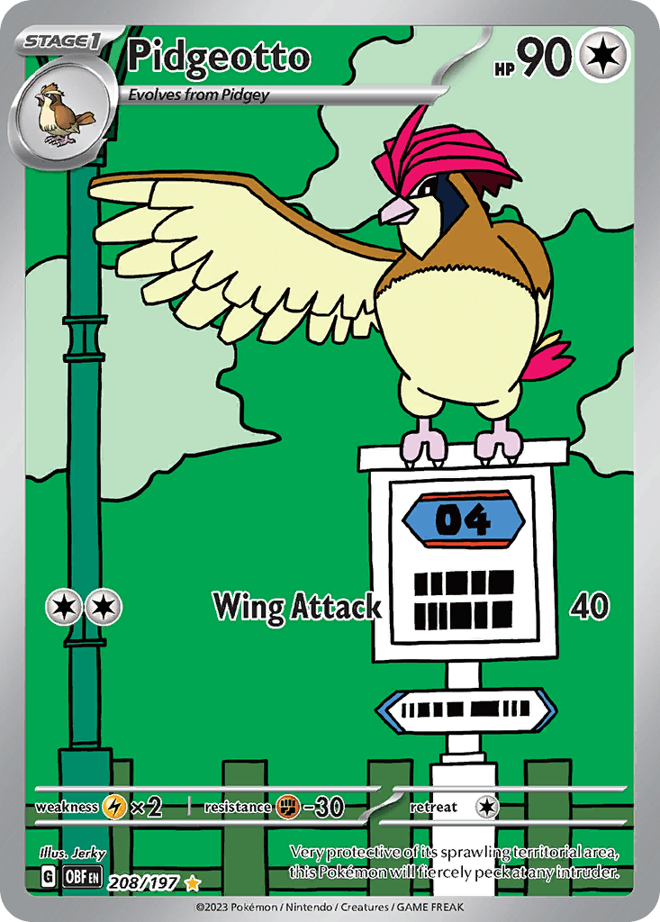 Pidgeotto, kortbilde fra pokemontcg.io