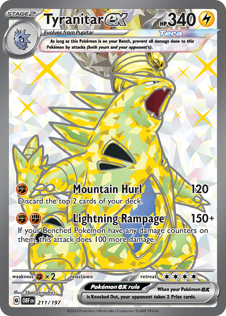 Tyranitar ex, kortbilde fra pokemontcg.io