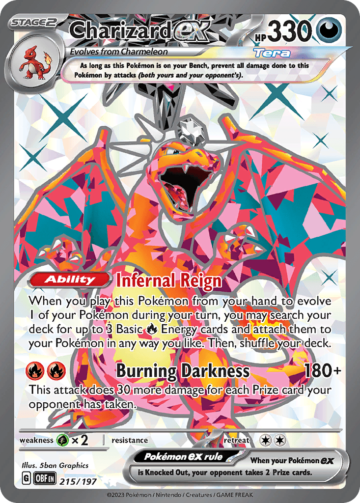 Charizard ex, kortbilde fra pokemontcg.io