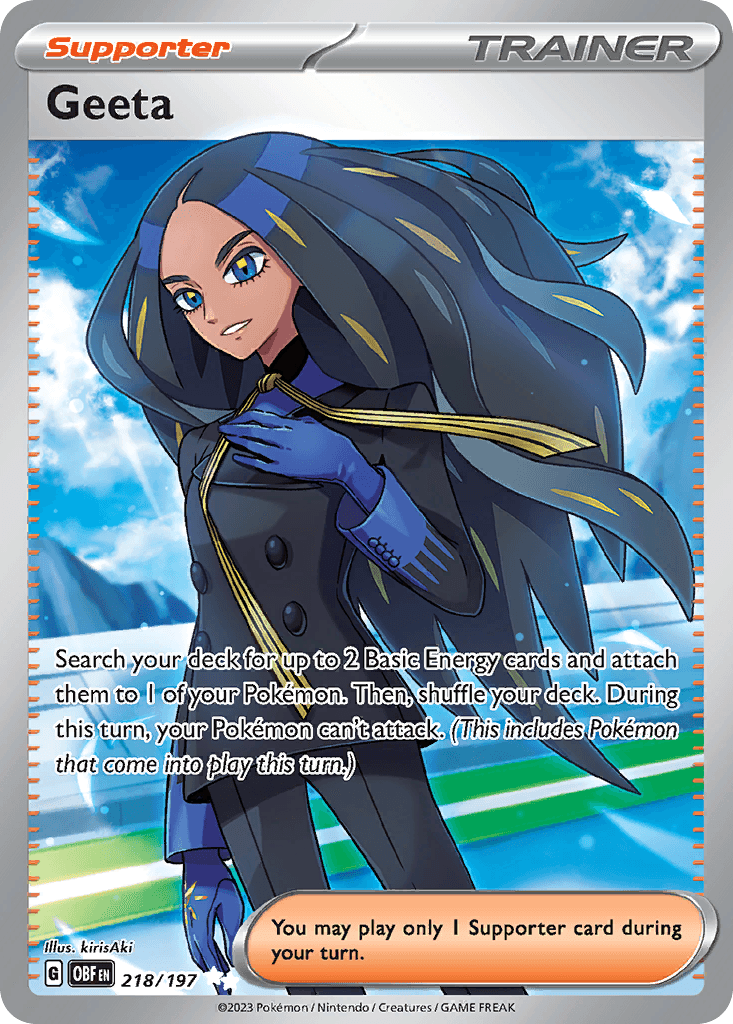 Geeta, kortbilde fra pokemontcg.io