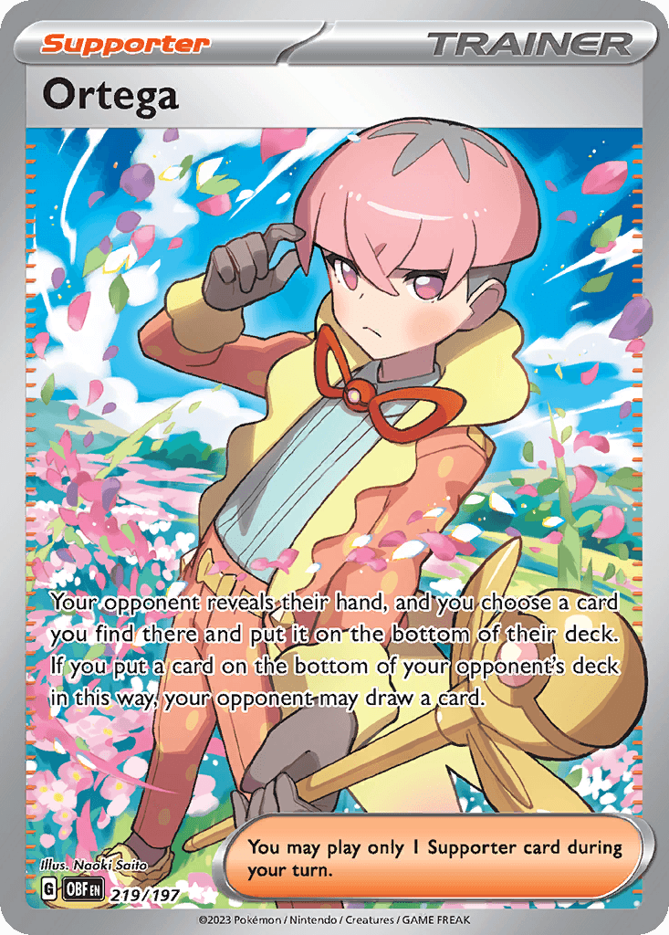 Ortega, kortbilde fra pokemontcg.io