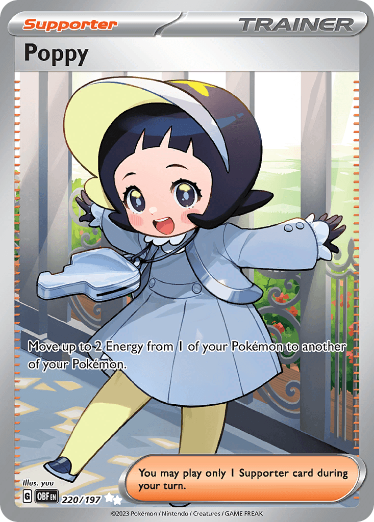 Poppy, kortbilde fra pokemontcg.io