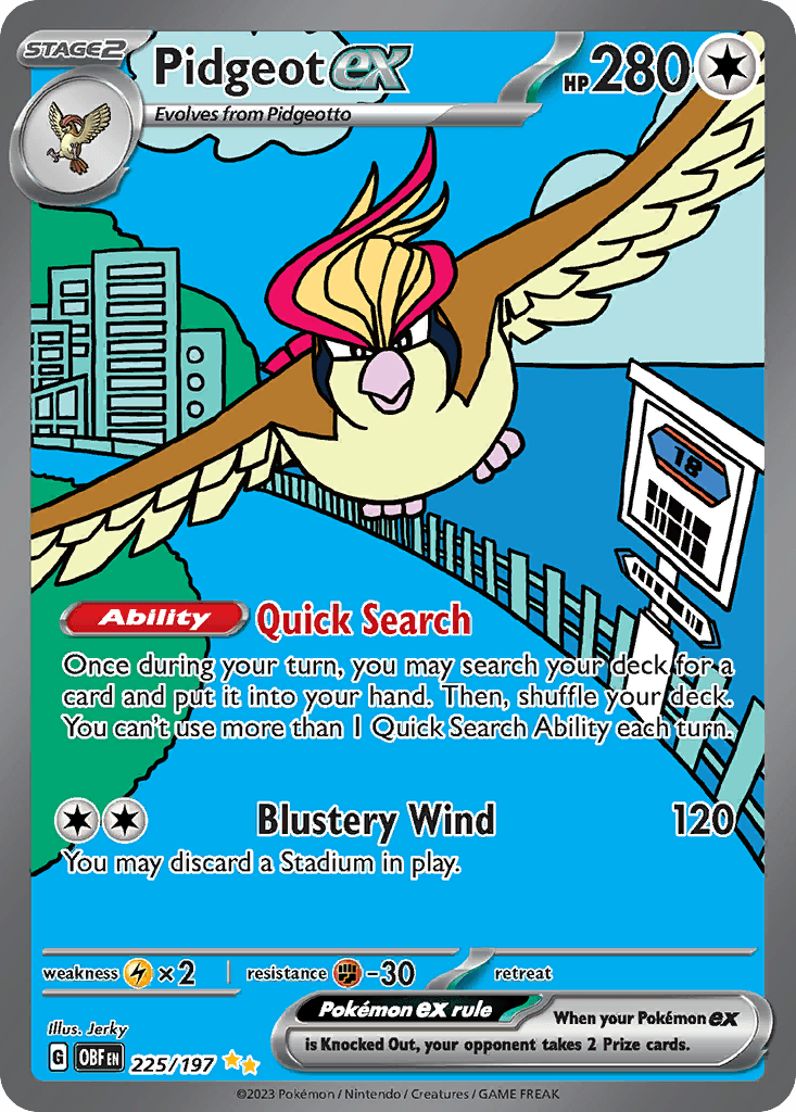 Pidgeot ex, kortbilde fra pokemontcg.io