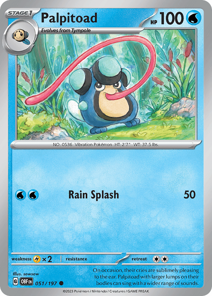 Palpitoad, kortbilde fra pokemontcg.io
