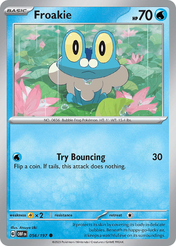 Froakie, kortbilde fra pokemontcg.io