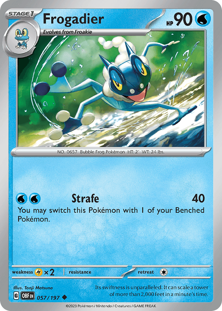 Frogadier, kortbilde fra pokemontcg.io
