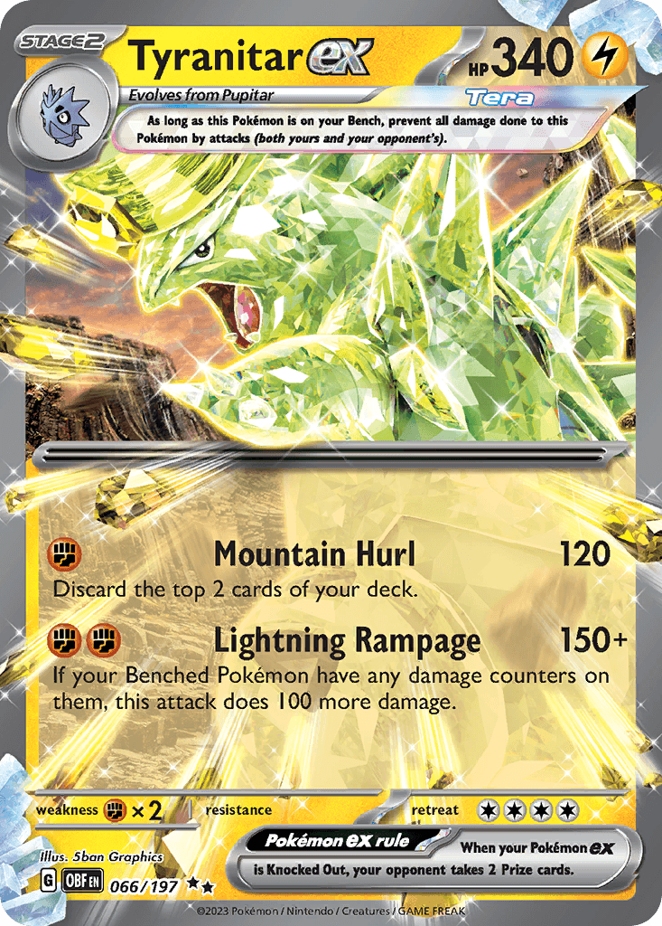 Tyranitar ex, kortbilde fra pokemontcg.io