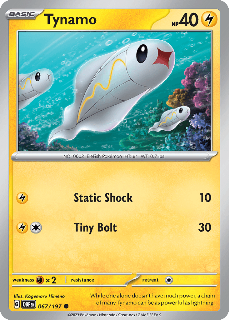 Tynamo, kortbilde fra pokemontcg.io