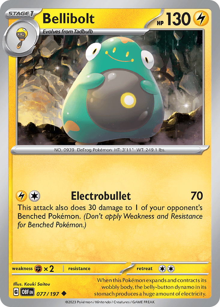 Bellibolt, kortbilde fra pokemontcg.io