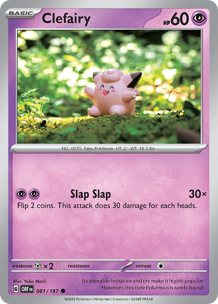 Clefairy, kortbilde fra pokemontcg.io