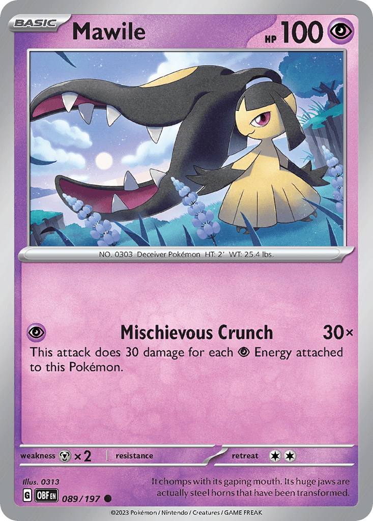 Mawile, kortbilde fra pokemontcg.io