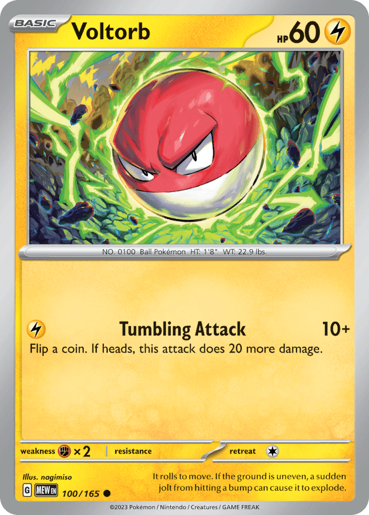 Voltorb, kortbilde fra pokemontcg.io