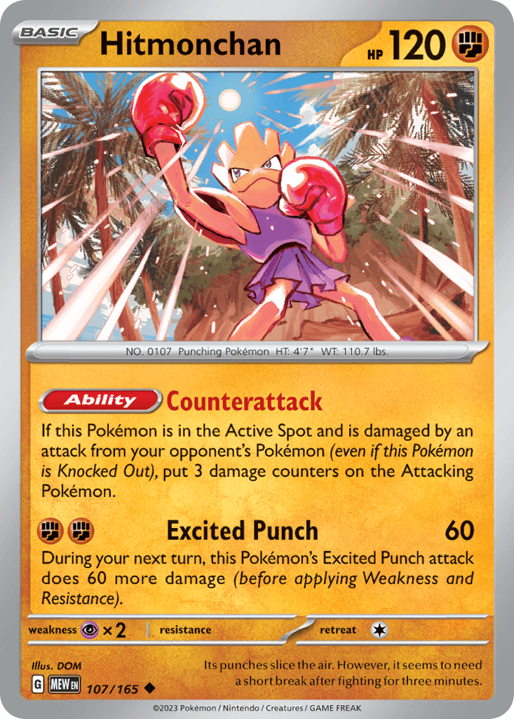 Hitmonchan, kortbilde fra pokemontcg.io