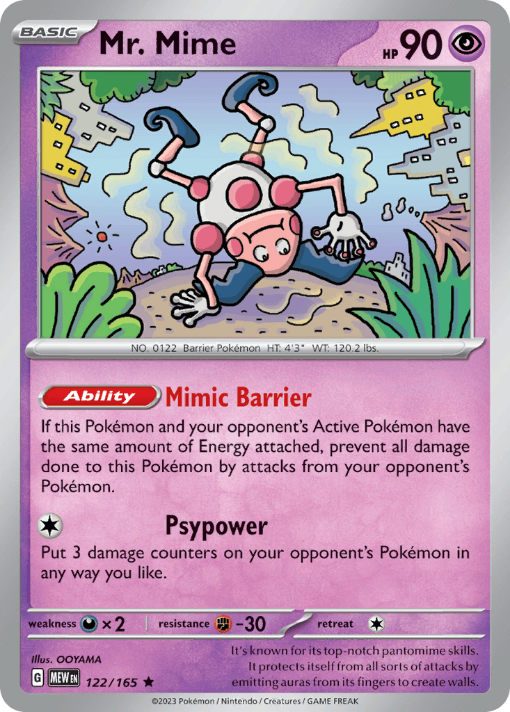 Mr. Mime, kortbilde fra pokemontcg.io