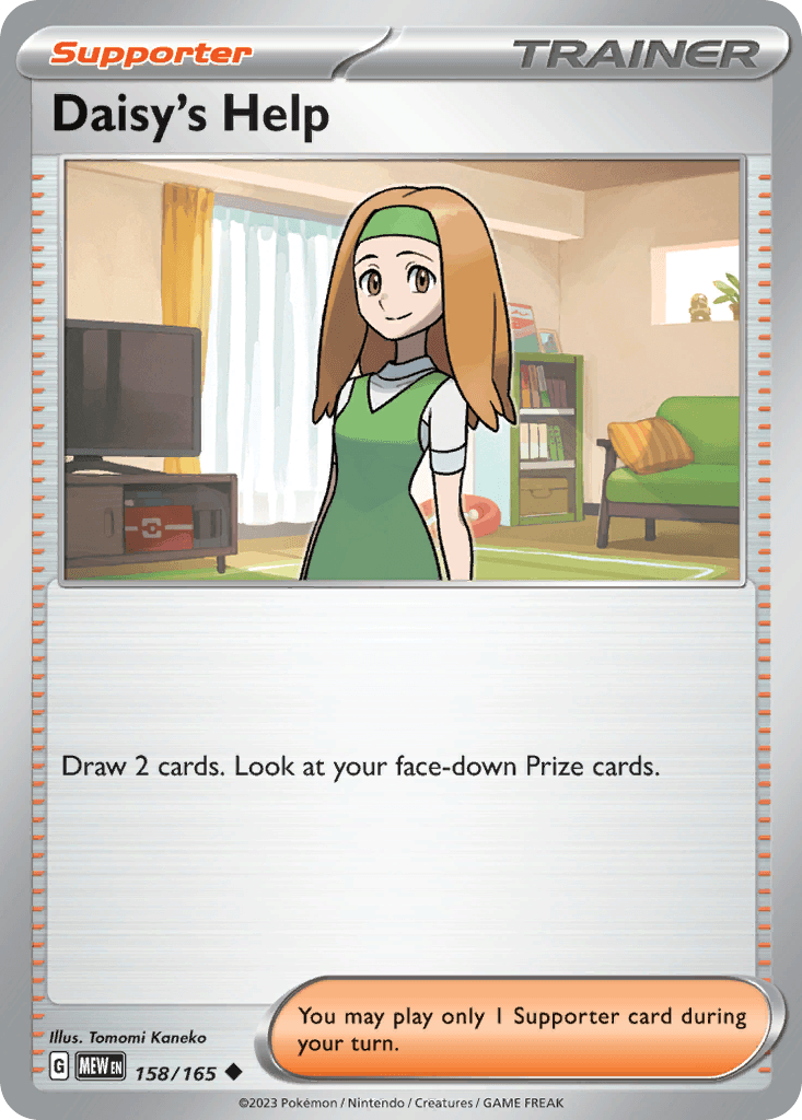 Daisy's Help, kortbilde fra pokemontcg.io
