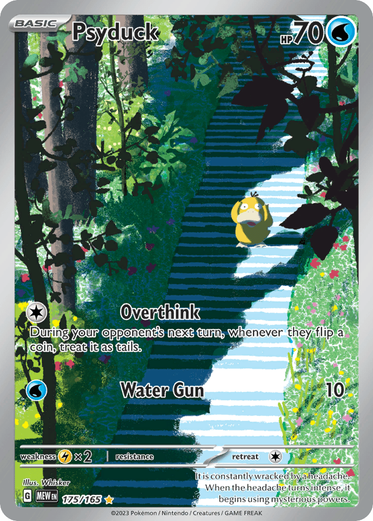 Psyduck, kortbilde fra pokemontcg.io