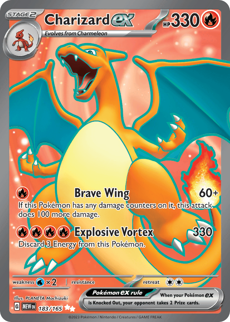 Charizard ex, kortbilde fra pokemontcg.io