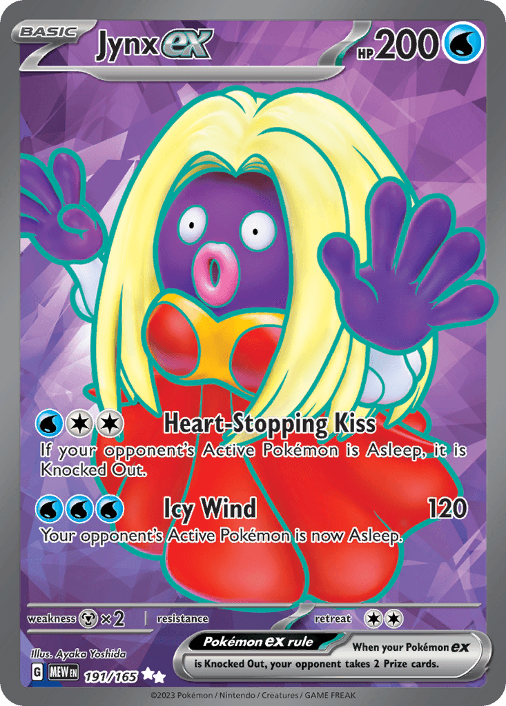 Jynx ex, kortbilde fra pokemontcg.io