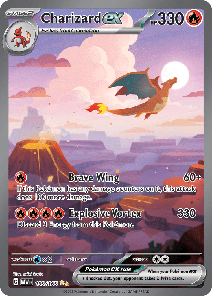 Charizard ex, kortbilde fra pokemontcg.io