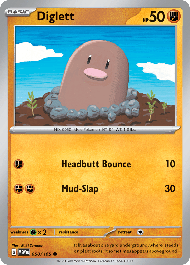 Diglett, kortbilde fra pokemontcg.io