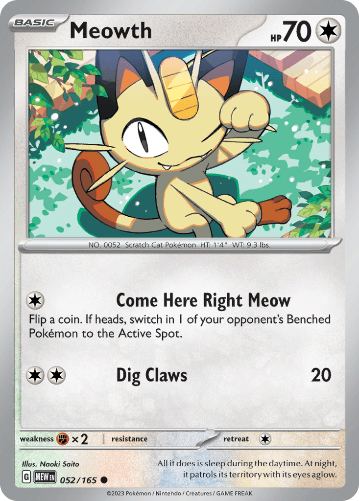 Meowth, kortbilde fra pokemontcg.io