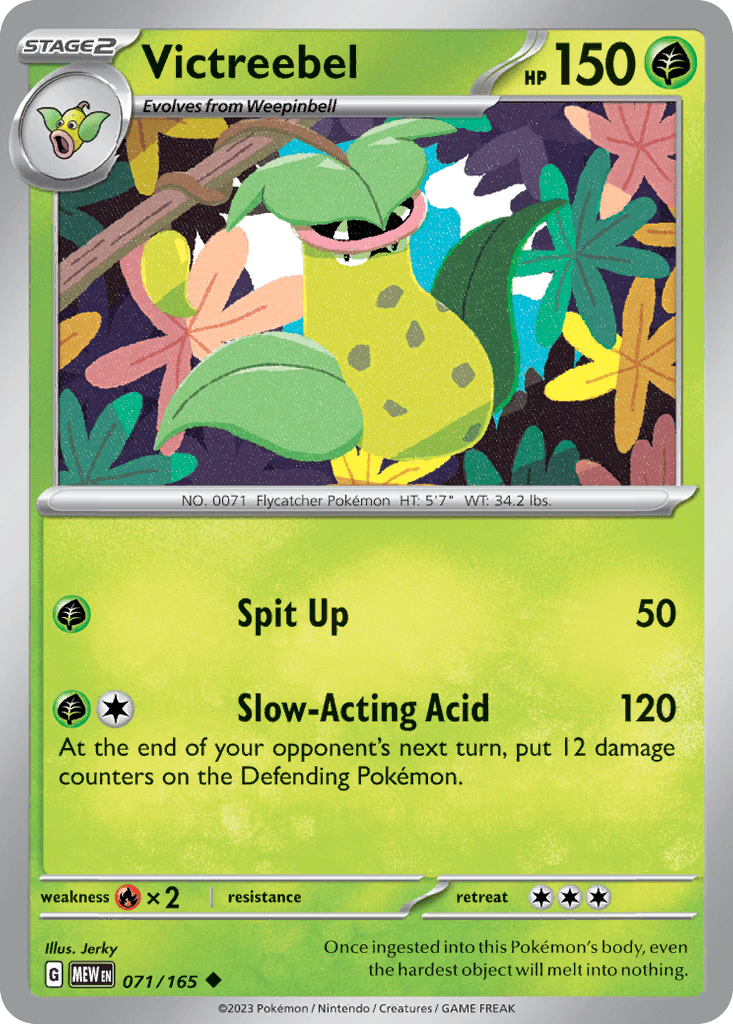 Victreebel, kortbilde fra pokemontcg.io