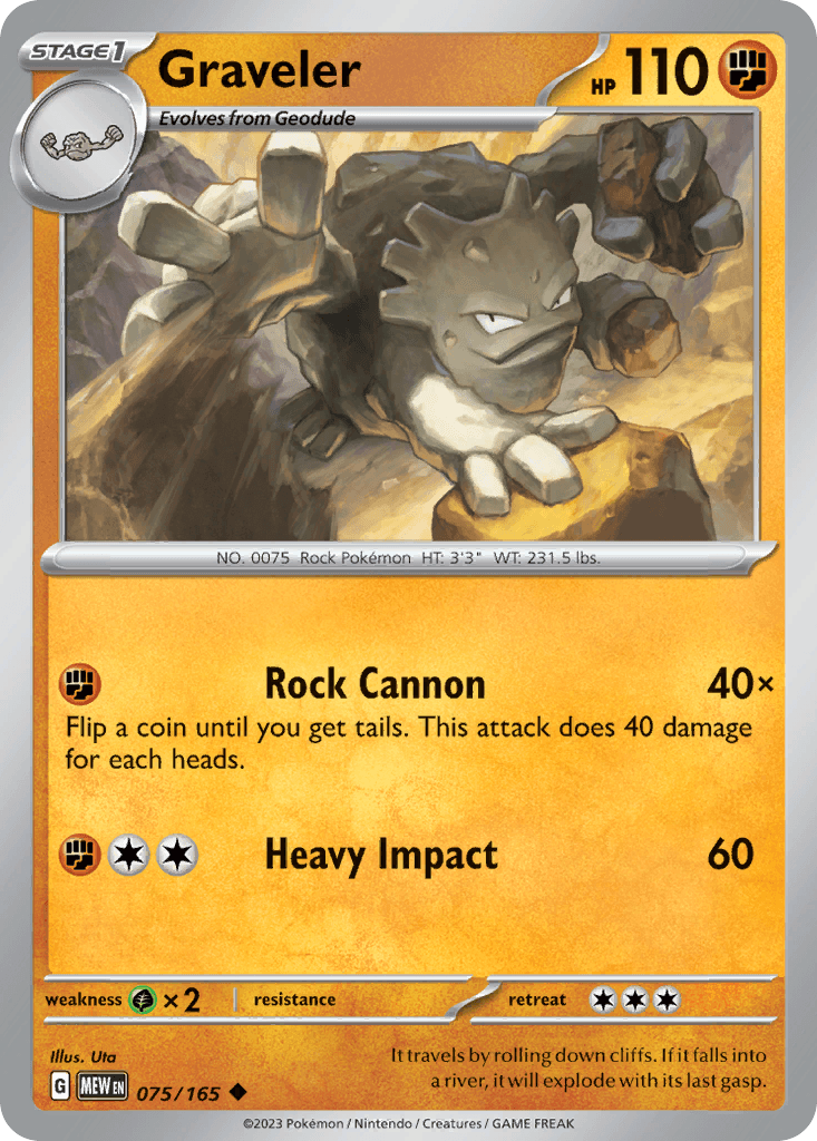 Graveler, kortbilde fra pokemontcg.io