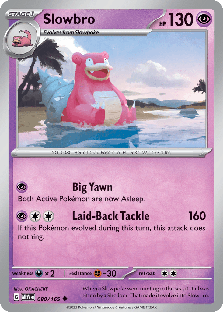 Slowbro, kortbilde fra pokemontcg.io