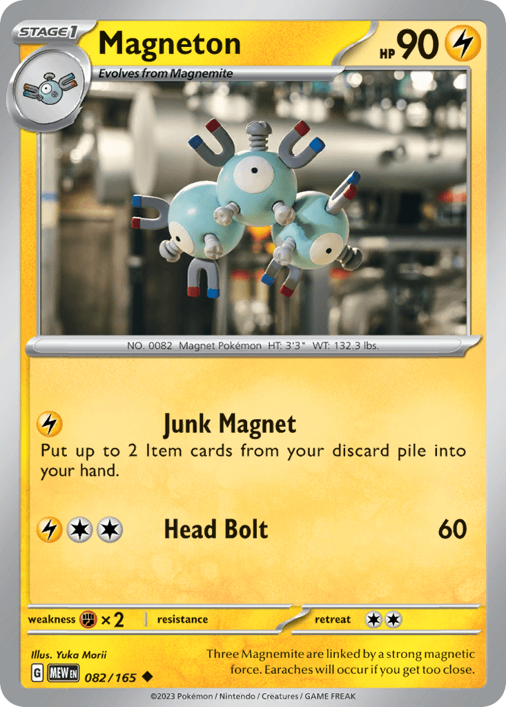 Magneton, kortbilde fra pokemontcg.io