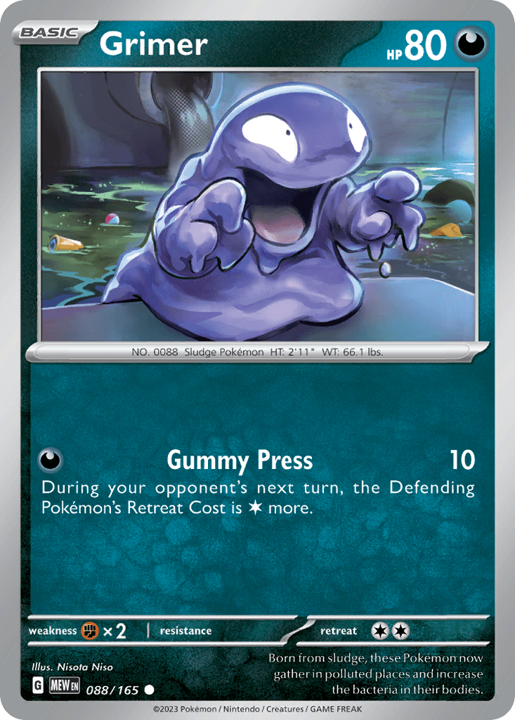 Grimer, kortbilde fra pokemontcg.io